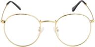 👓 classic anti blue blocking eyeglasses for enhanced eye protection logo