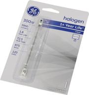 💡 ge q300t3/cl/cd-5pk-120 traditional lighting halogen deq: powerful and efficient 5-pack by current, powered by ge logo
