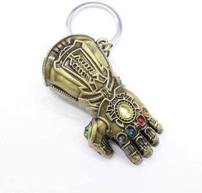 img 3 attached to 🔑 VNFLY Infinity Gauntlet Keychain Bottle Opener - Thanos Glove Beer Opener (Bronze)