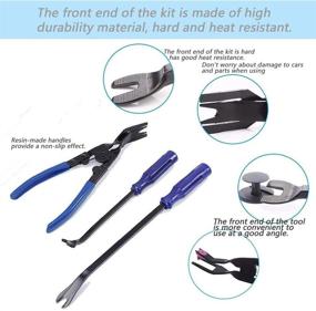 img 2 attached to 🔧 Seametal 63pcs Car Removal Tool Set: Premium Auto Door Panel Removal for Plastic Fastener Clip - Heavy Duty (43PCS)