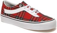 👟 bold plaid white women's & men's vans shoes: fashion sneakers extraordinaire! logo