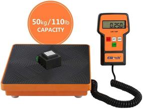 img 1 attached to 🌡️ Elitech LMC-100F High Precision Refrigerant Charging Weight Scale for HVAC with Case - 110 lb Capacity