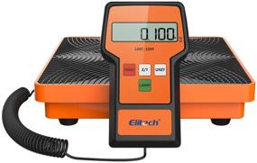 img 3 attached to 🌡️ Elitech LMC-100F High Precision Refrigerant Charging Weight Scale for HVAC with Case - 110 lb Capacity