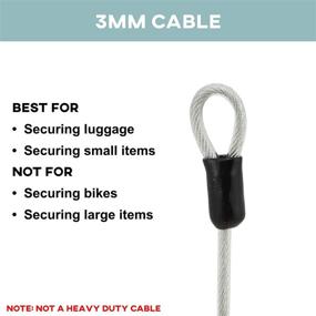 img 2 attached to Lumintrail Braided Coated Security Luggage Travel Accessories