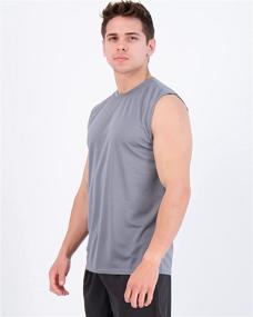 img 3 attached to Performance Basketball Bodybuilding Undershirt Breathable Men's Clothing