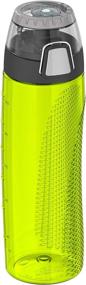 img 2 attached to 💧 Thermos Tritan Hydration Bottle - 24oz with Meter, Lime Green (HP4104LG6)