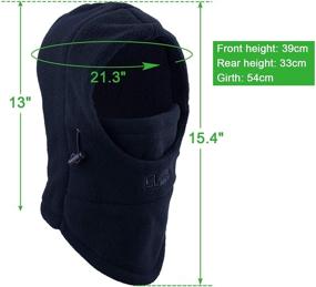 img 3 attached to 🧣 AMYIPO Children's Balaclava: Ultimate Cold Weather Boys' Accessory for Windproof Protection