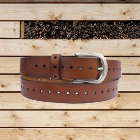 img 2 attached to 👖 Stylish Leather Waist Belts: Elevate Your Fashion Game with Women's Leather Accessories