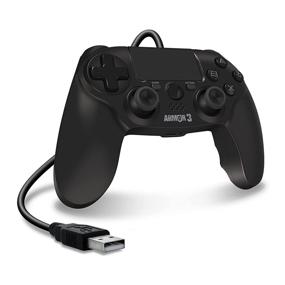 img 1 attached to Versatile Armor3 Wired Game Controller: PS4, PC, and Mac Compatible