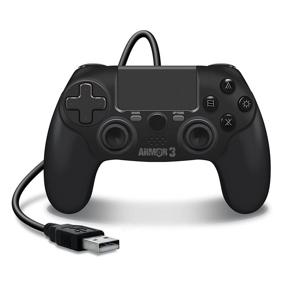 img 2 attached to Versatile Armor3 Wired Game Controller: PS4, PC, and Mac Compatible