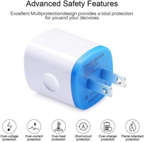 img 2 attached to 🔌 AndHot Type C Charger Kit: Dual Port Wall Charger, Car Charger, 2-Pack 6ft Type C Fast Charging Cable for LG K51 Stylo 6 5 4 G9/G8/V60/V50/G7 ThinQ Q7+ V30 V20 G6 G5