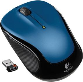 img 4 attached to 🐭 Беспроводная мышь Logitech M325 с веб-прокруткой - синий.