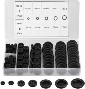 img 4 attached to LUTER Grommet Assortment Organizer Electrical Wire