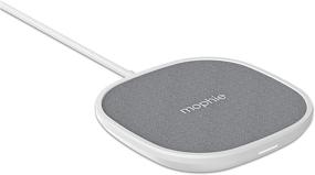 img 4 attached to ⚡ Mophie Wireless 10W Charging Pad for Apple Airpods and iPhones - Grey - Qi-Enabled Devices Compatible