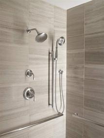 img 2 attached to 🚿 KOHLER K-10282-AK-CP Forte 2.5 GPM Однофункциональный настенный душевой насадок, улучшенный спреем Katalyst, в отделке полированный хром