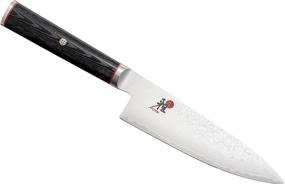 img 4 attached to 🔪 Miyabi Kaizen 6 Inch Black Chef's Knife: Superior Quality and Precision