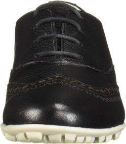 img 3 attached to MARC JOSEPH NYC Lace Up Golf Shoe: Stylish Leather-Made Footwear for Women, Crafted in Brazil