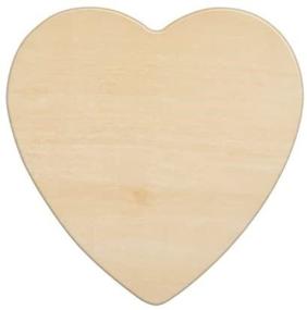 img 2 attached to 🎨 25-Pack of Unfinished Wooden Heart Cutouts - 4-1/2 Inch, 1/8" Thick - Decorative Wood Heart Shapes