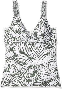img 2 attached to Anne Cole Womens Tankini Boardwalk Women's Clothing for Swimsuits & Cover Ups