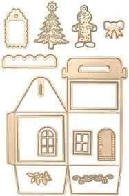 img 1 attached to Charming Cottage Box Shapeabilities Dies by Spellbinders - Premium Metal Etched/Wafer Thin Design