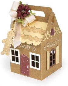 img 2 attached to Charming Cottage Box Shapeabilities Dies by Spellbinders - Premium Metal Etched/Wafer Thin Design