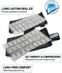 img 1 attached to 🧊 Revolutionize Youth Cold Therapy: Pro Ice Ice Insert Set for PI220 Shoulder-Elbow Wrap