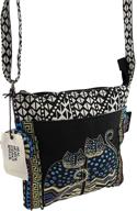 👜 polka dot gatos crossbody purse for women by sun n sand logo