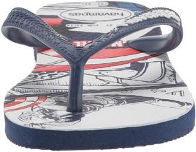 img 3 attached to Havaianas Boys TOP Flip Flop Little Boys' Shoes for Sandals