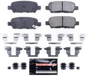 img 1 attached to Power Stop Z23-905 Z23 Evolution Sport Brake Pads, Rear - Enhanced Stopping Performance for Your Vehicle
