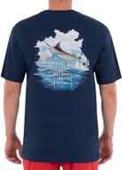 👕 guy harvey betram x large men's t-shirt: premium clothing for coastal style logo
