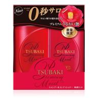 💦 tsubaki premium hair care kit - moist 490ml shampoo + 490ml conditioner: luxurious moisturizing for your hair logo