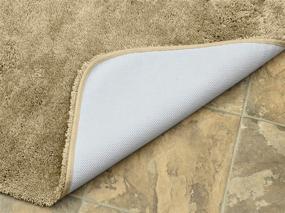 img 2 attached to Garland Rug 3 Piece Washable Bathroom Home Decor