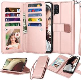 img 4 attached to Samsung Detachable Kickstand Magnetic Rosegold Cell Phones & Accessories and Cases, Holsters & Clips