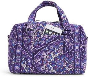 img 3 attached to 👜 Vera Bradley Signature Rosette Handbag: Premium Women's Handbags, Wallets & Top-Handle Bags