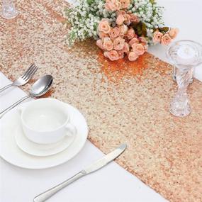 img 4 attached to 💫 Stunning JYFLZQ Sequin Supplies for Unforgettable Weddings and Birthdays