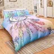 colorful bohemian comfortable breathable comforter logo