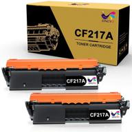 высококачественные совместимые картриджи onlyu для замены тонера hp 17a cf217a - 2 штуки, черный. логотип