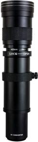 img 4 attached to 📷 Opteka 420-1600mm f/8.3 HD Telephoto Zoom Lens for Nikon D5, D4S, DF, D4, D3, D810, D800, D750, D610, D600, D500, D7500, D7200, D7100, D5600, D5500, D5300, D3400, D3300 and D3200 Digital SLR Cameras: High-Quality Zoom Lens for Nikon DSLRs