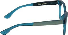 img 1 attached to Peepers Collection: Women's Brocade Square Blue Light Blocking Reading Glasses by Peeperspecs