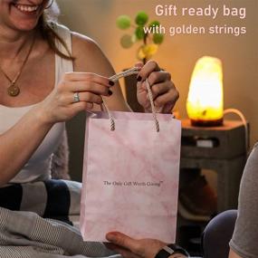 img 1 attached to 👩 Boss Lady Gift Set: 12oz Gold Pink Ceramic Coffee Mug, Funny Socks, and Gift Bag - Perfect for the Best Boss and Boss Lady. Top-rated Boss Gifts for Women.