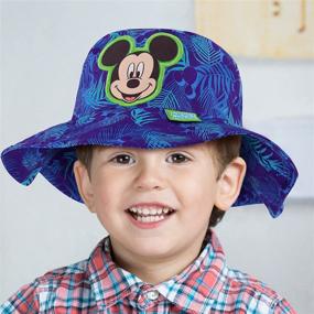 img 3 attached to 🎩 Disney Bucket Mouse Toddler Baseball Baby Sunhat: Essential Boys' Accessories for Sun Protection