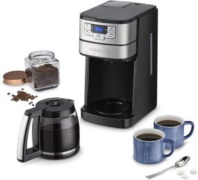 img 1 attached to ☕ Cuisinart DGB-400 Automatic Grind and Brew 12-Cup Coffeemaker in Black/Silver