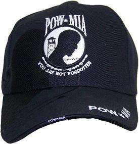 img 3 attached to Y&W POW/MIA You Are Not Forgotten Adjustable Hat: Never Forget with Shadow Design