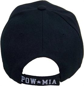 img 1 attached to Y&W POW/MIA You Are Not Forgotten Adjustable Hat: Never Forget with Shadow Design