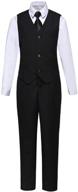 👔 stylish toddler wedding suits & sport coats: bearer outfit pieces for boys' clothing logo