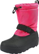 winter wonderland: northside frosty toddler boys' boots for cold weather adventures logo