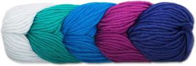 img 4 attached to Caron Yarn X Pantone FRZN: Разблокируйте яркие оттенки замороженной ягоды!