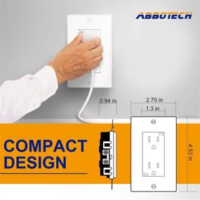 img 2 attached to Enhance Your Décor with AbboTech Resistant Receptacle Decorative Electrical Solutions