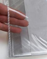 🔒 superior quality heavy-duty clear tablecloth protector: ultimate protection for your table логотип