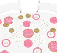 конфетти big dot happiness twinkle little party decorations & supplies логотип